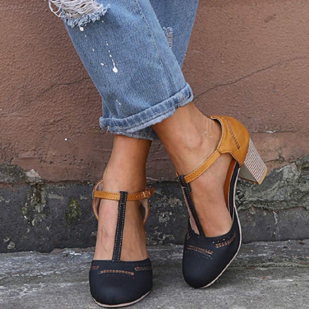 2 Tone Oxford Pumps